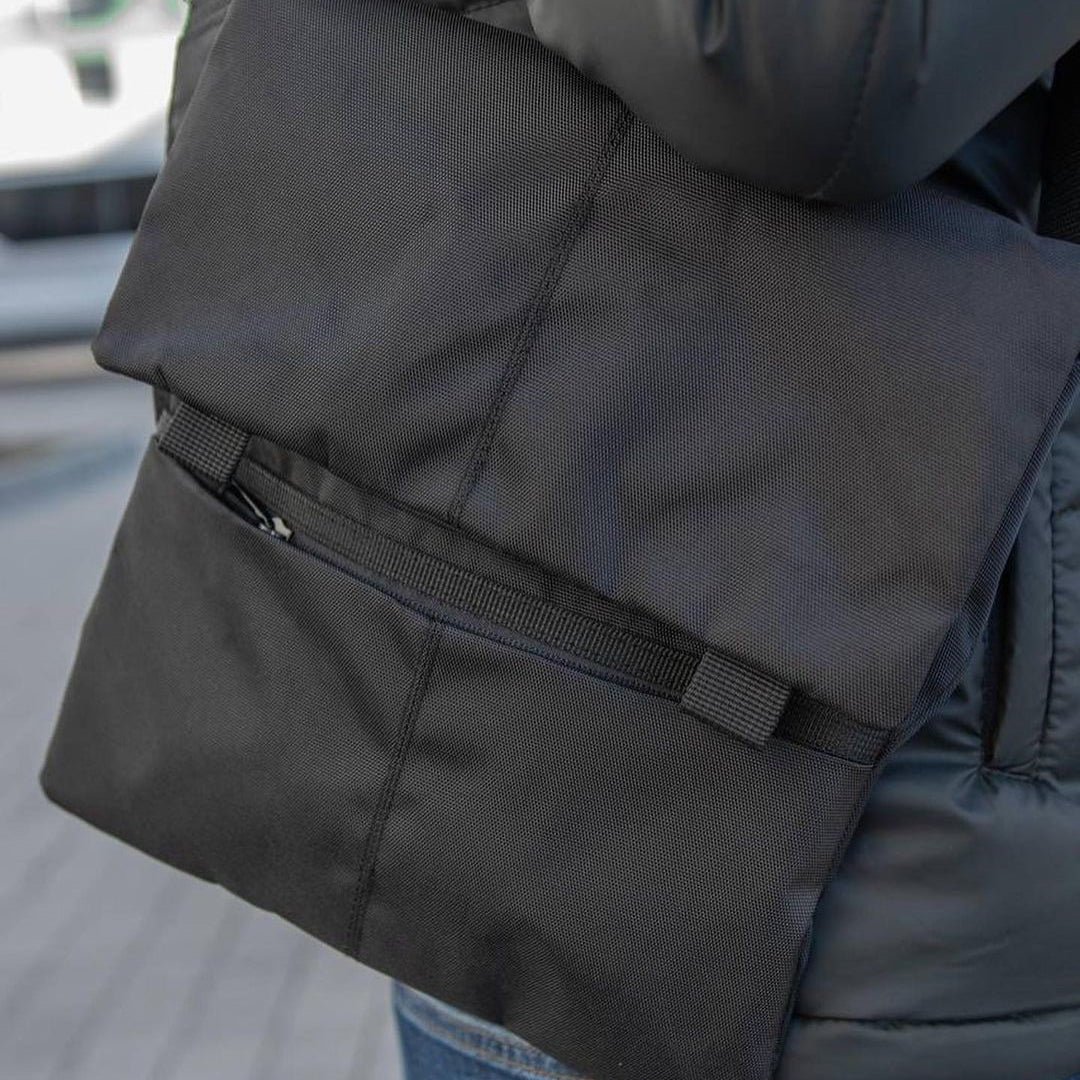 Мужская сумка черная тканевая, Мужская сумка через плечо кожа, Сумка для скрытого ношения пистолета