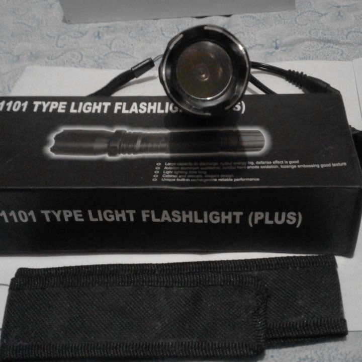 Светодиодный фонарь тактический Police BL-1101 ЗУ 220В + чехол, фонарь ручной тактический