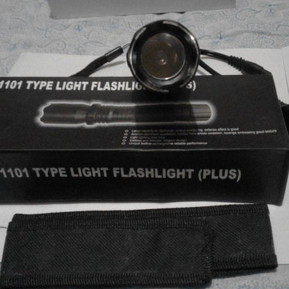 Светодиодный фонарь тактический Police BL-1101 ЗУ 220В + чехол, фонарь ручной тактический