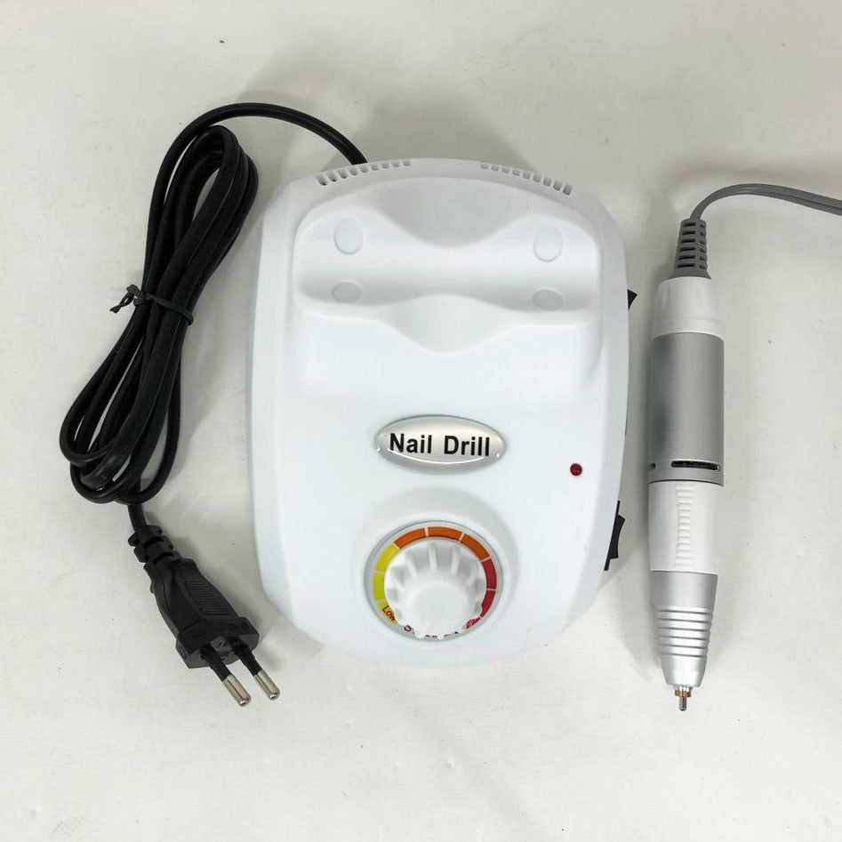 Фрезер для маникюра и педикюра Drill Pro Nail Drill, 30000 об/мин, фрезер для ногтей. Цвет: белый