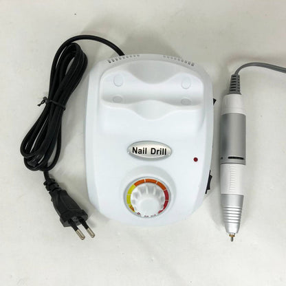 Фрезер для маникюра и педикюра Drill Pro Nail Drill, 30000 об/мин, фрезер для ногтей. Цвет: белый