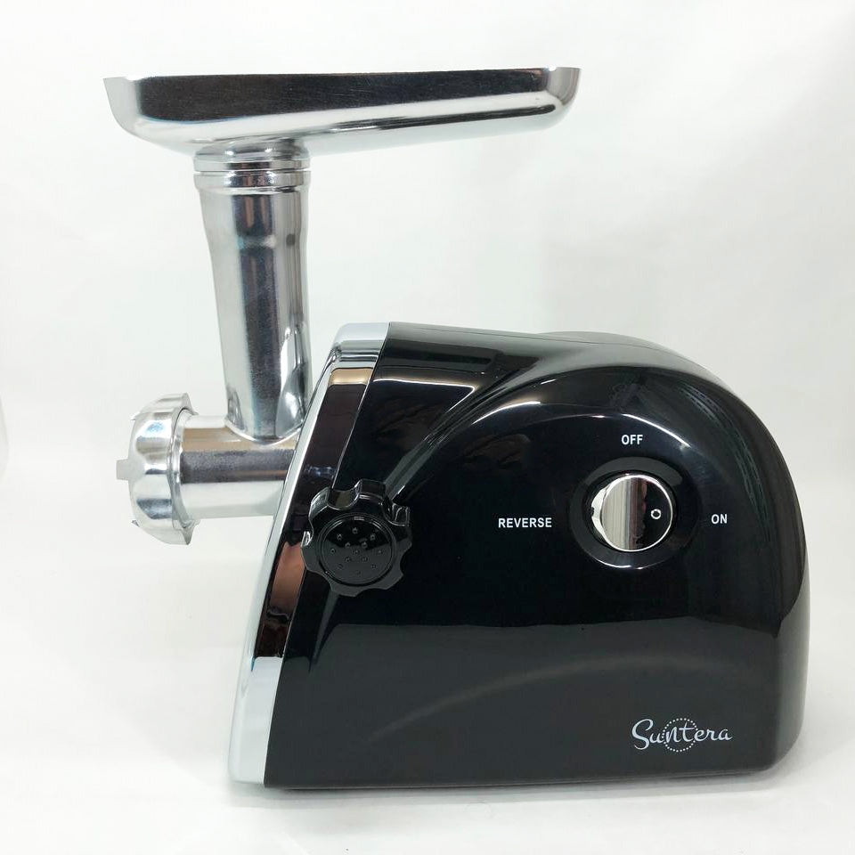 Мясорубка Suntera SMG-5418B 1800 Вт, электромясорубка для шинковки, мясорубка электрическая металл