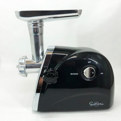 Мясорубка Suntera SMG-5418B 1800 Вт, электромясорубка для шинковки, мясорубка электрическая металл