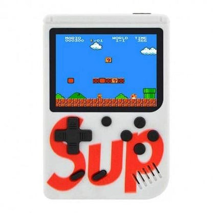 Игровая приставка консоль Sup Game Box 500 игр, Ретро приставка денди, Тетрис приставка. Цвет: белый