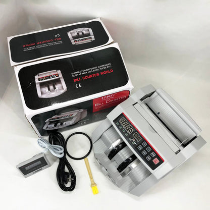 Счетная машинка Bill Counter UKC MG-2089, машинка для счета денег с ультрафиолетовым детектором валют