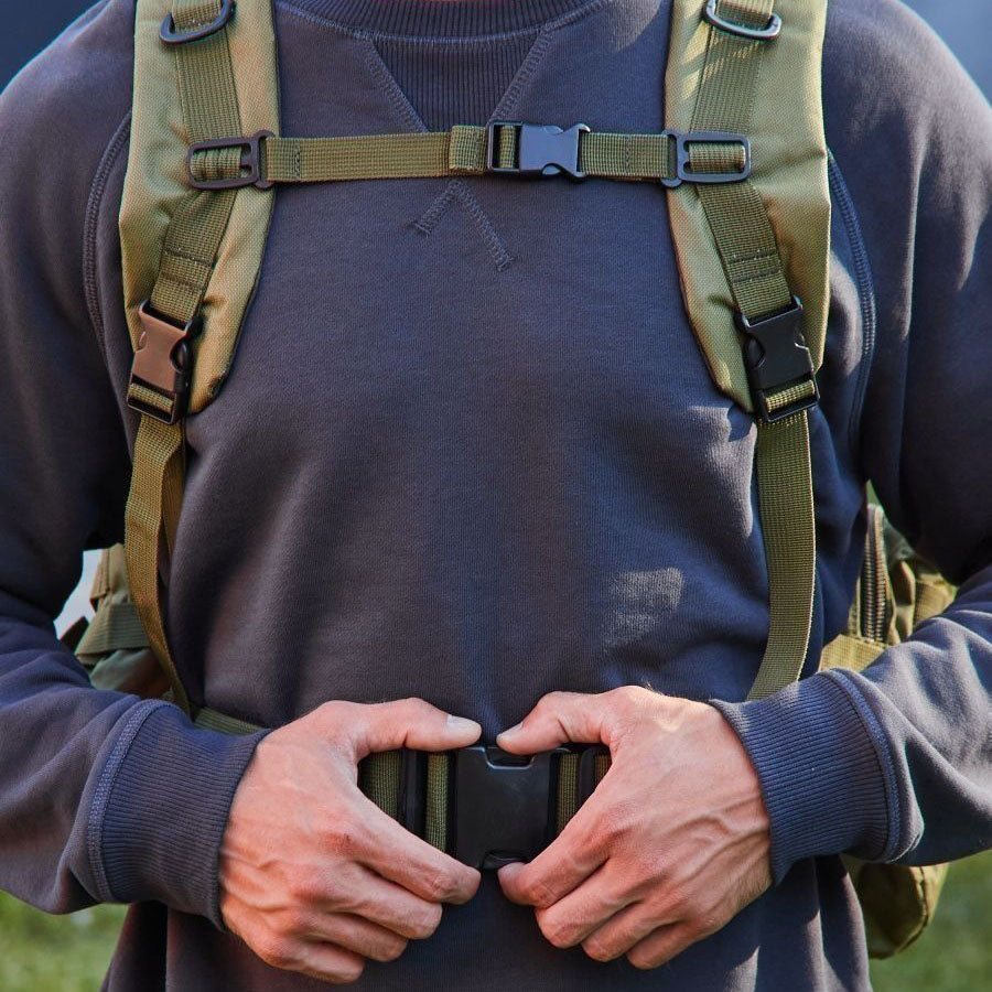 Сумка - подсумок тактическая поясная Tactical военная, сумка нагрудная с ремнем 5 литров кордура хаки