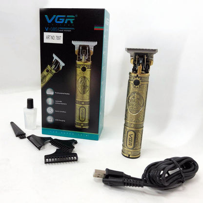 Машинка для стрижки мужская VGR V-085 Электробритва с насадками для бороды Окантовочная машинка
