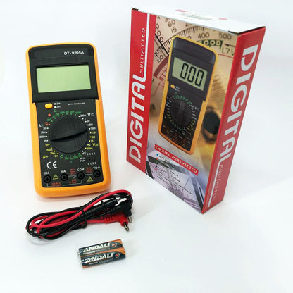 Мультиметр цифровой тестер Digital Multimeter DT9205A со звуком, для автомобиля, хороший мультиметр
