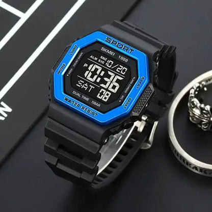 Часы наручные мужские SKMEI 1988BU, оригинальные мужские часы, фирменные спортивные часы