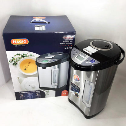 Термопот Magio MG-968, потужний електричний термопот для кухні, термопот з автоматичним вимкненням