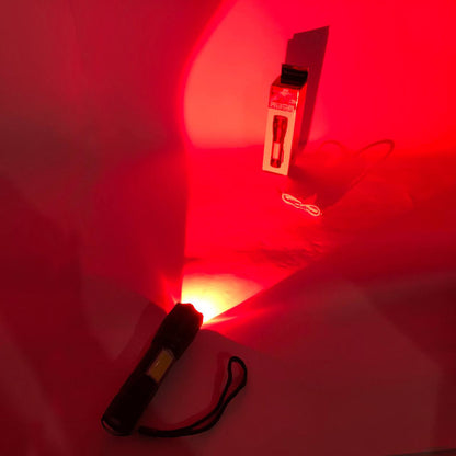 Фонарик карманный PLD C609-T6+COB, Сверхмощный фонарик, Яркий фонарик, Качественный фонарик