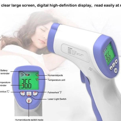 Инфракрасный бесконтактный термометр DT-8826, Лазерный инфракрасный термометр медицинский инфракрасный
