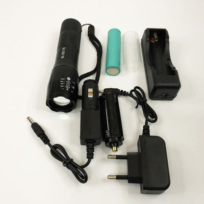 Тактический Фонарь Bailong BL-1831 T6 Police, сверхмощный фонарик, фонарик с зарядкой от сети