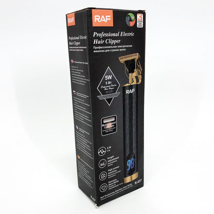 Триммер RAF R.437 для стрижки волос и бороды аккумуляторная