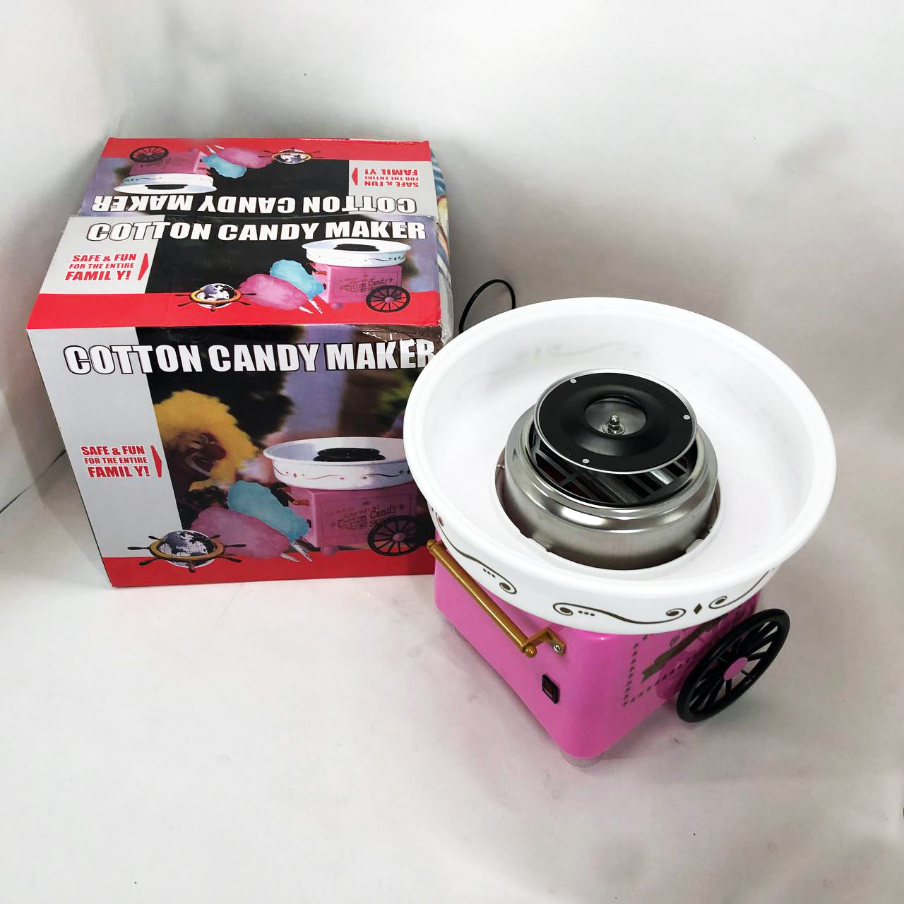 Аппарат для приготовления сладкой сахарной ваты CANDY MAKER MAG-228