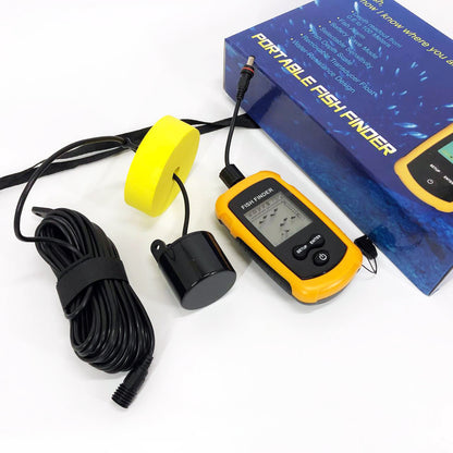 Эхолот портативный Fish Finder до 100м сонар портативный универсальный
