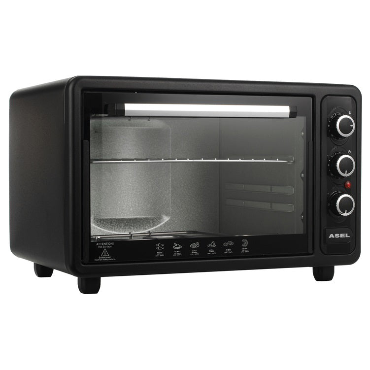 Электрическая печь ASEL AF-40-23. Цвет: черный