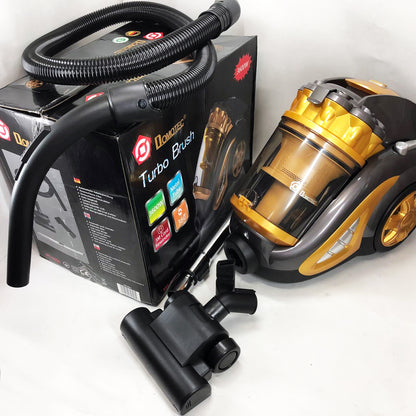 Пылесос для сухой уборки с турбощеткой Domotec MS-4408 3600 Вт без мешка циклонный колбовый контейнерный