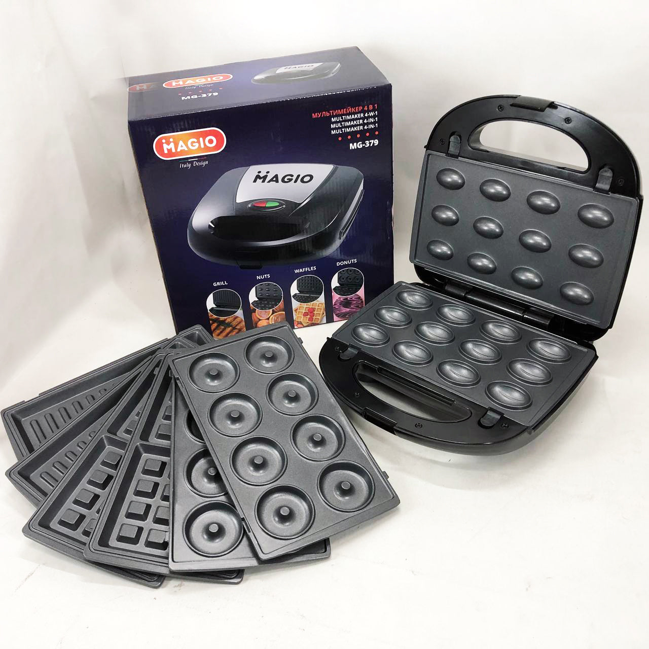 Мультимейкер 4 в 1 MAGIO MG-379 750 Вт