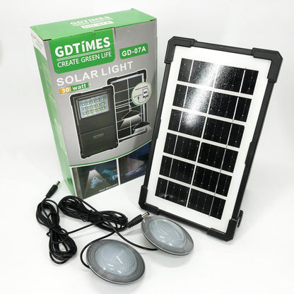 Солнечная станция портативная GDLITE GD-07А с солнечной панелью и функцией Power Bank