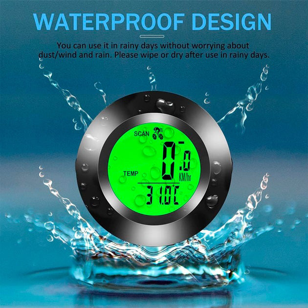 Велокомпьютер 995/997 проводной 22 функции с подсветкой водонепроницаемый