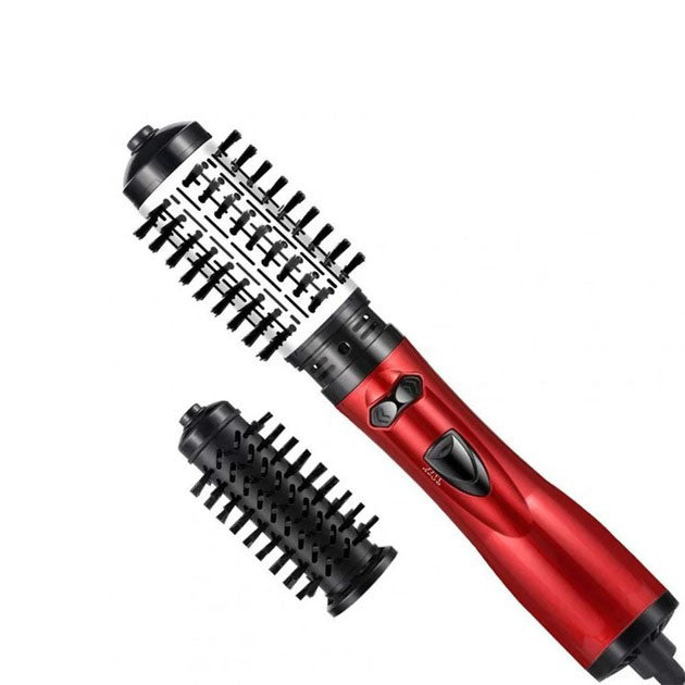 Фен щетка для сушки волос вращающейся Gemei GM-4829, Стайлер для укладки, браш воздушный, плойка расческа