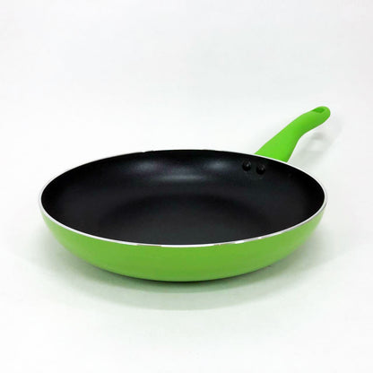 Сковорода антипригарная Con Brio 24 см СВ-2414, сковорода с толстым дном. Цвет: зеленый