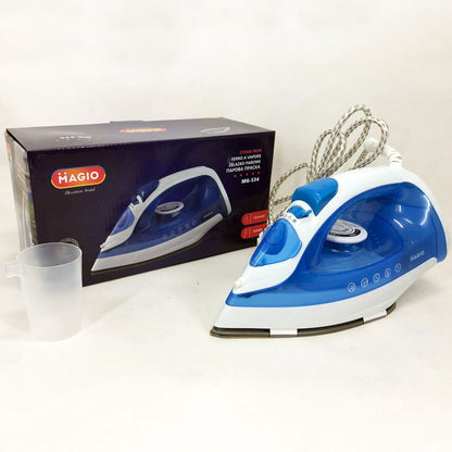 Утюг с керамической подошвой Magio MG-534, паровой утюг-очиститель, утюг электрический паровой