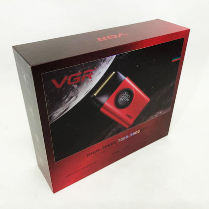 Электробритва VGR V-377 RED шейвер, Электрическая аккумуляторная бритва для бритья, шейвер мужской