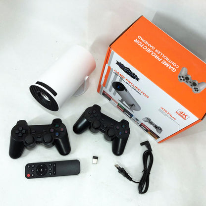 Смарт-проектор - ігрова приставка з джойстиками X10 Plus