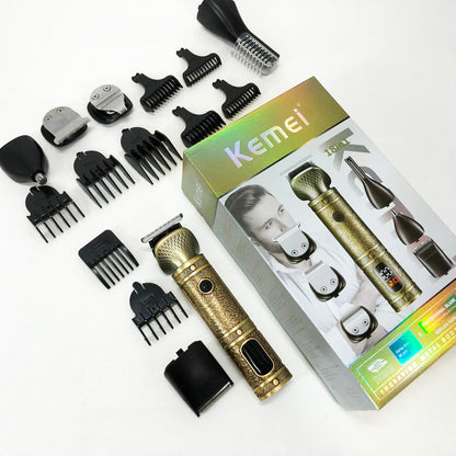 Триммер 18 в 1 Kemei KM-2313, Универсальный триммер для мужчин хорошие машинки для стрижки волос для дома