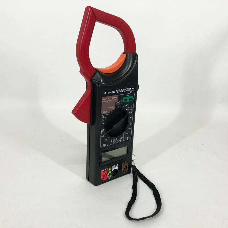 Цифровой Мультиметр DT 266C DIGITAL Токовые клещи мультитестер тестер, Тестер для электрика