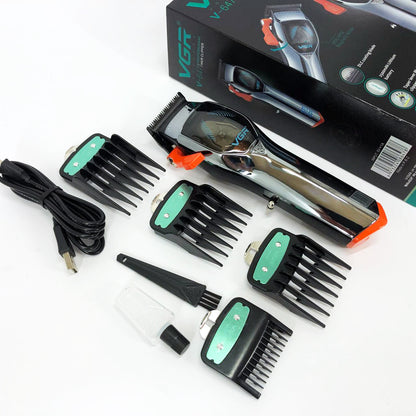 Машинка для стрижки волос VGR V-647 со сменными насадками, Машинка для стрижки для дома
