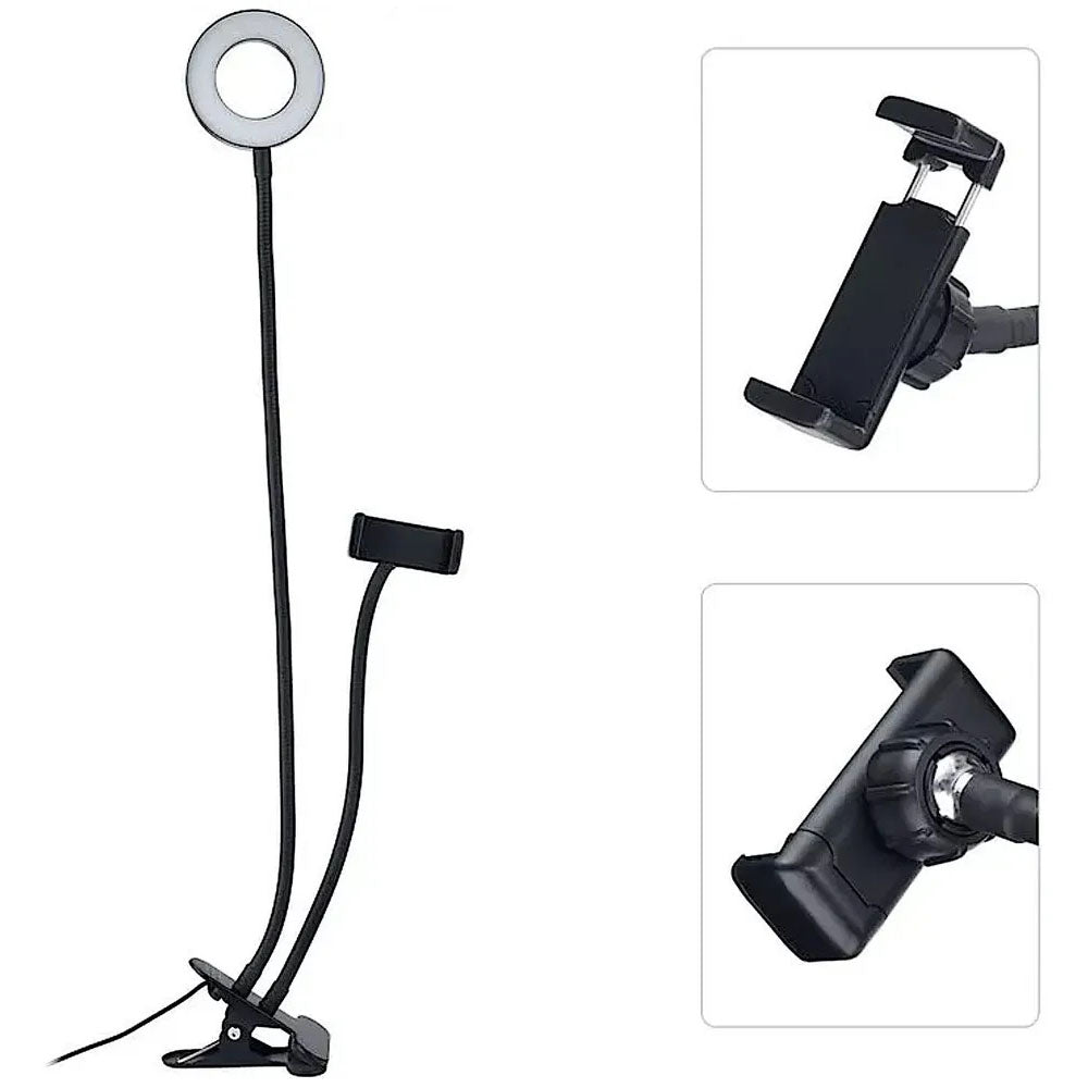 Набор блогера Professional Live Stream, светодиодная кольцевая лампа для селфи, Led лампа кольцевая