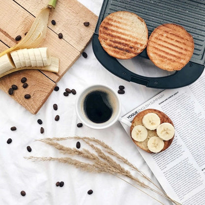 Сендвічниця бутербродниця-гриль MAGIO MG-367, гриль двосторонній контактний, вафельниця бутербродниця