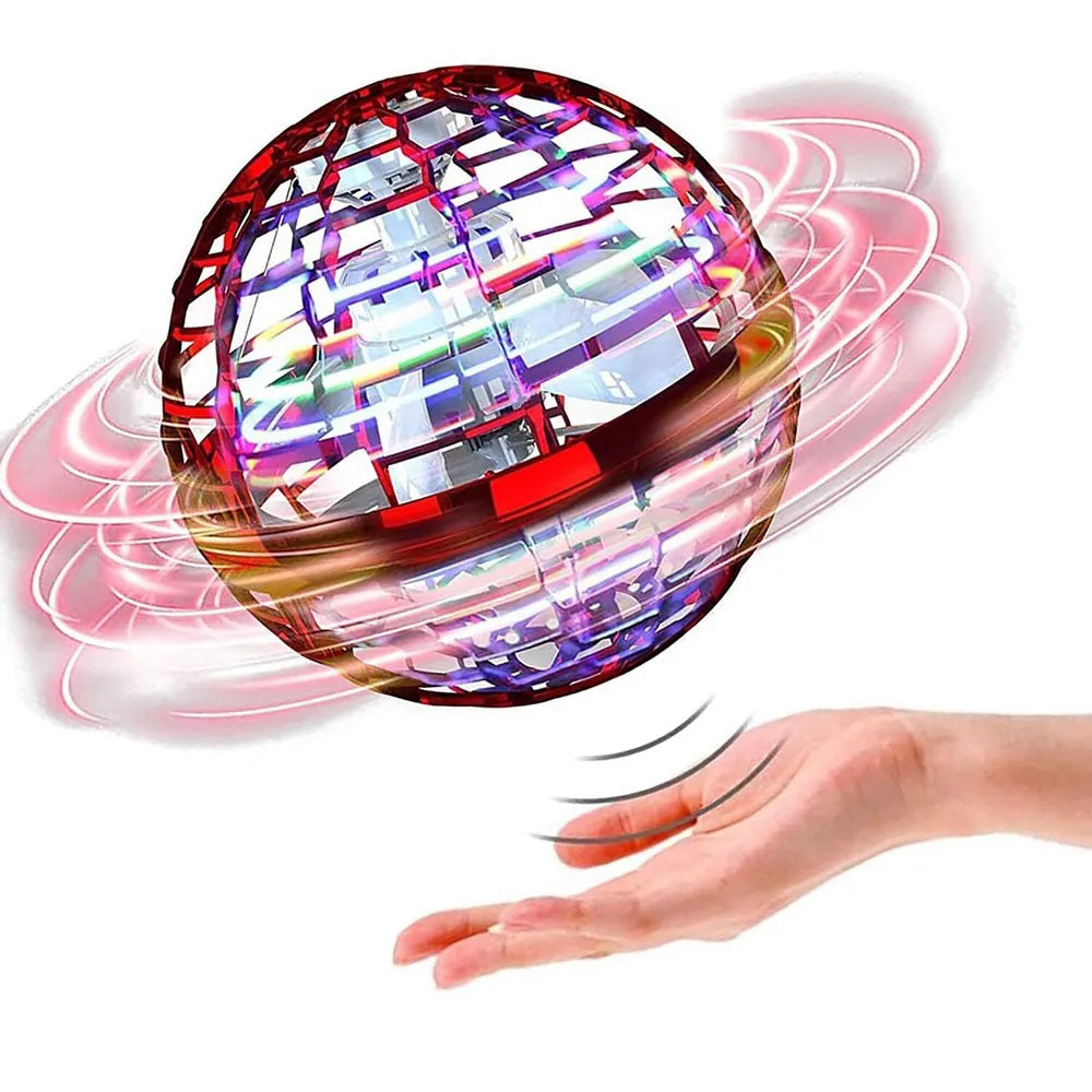 Летающий шар со светом, Летающий спиннер шар flying spinner, Летающий спиннер шар