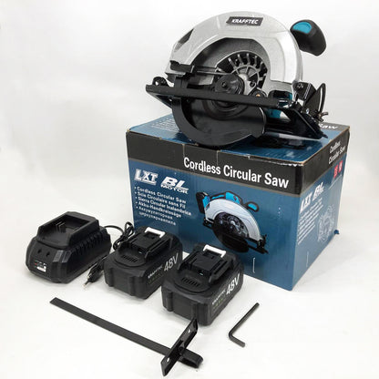 Аккумуляторная циркулярная пила KRAFFTEC 48V