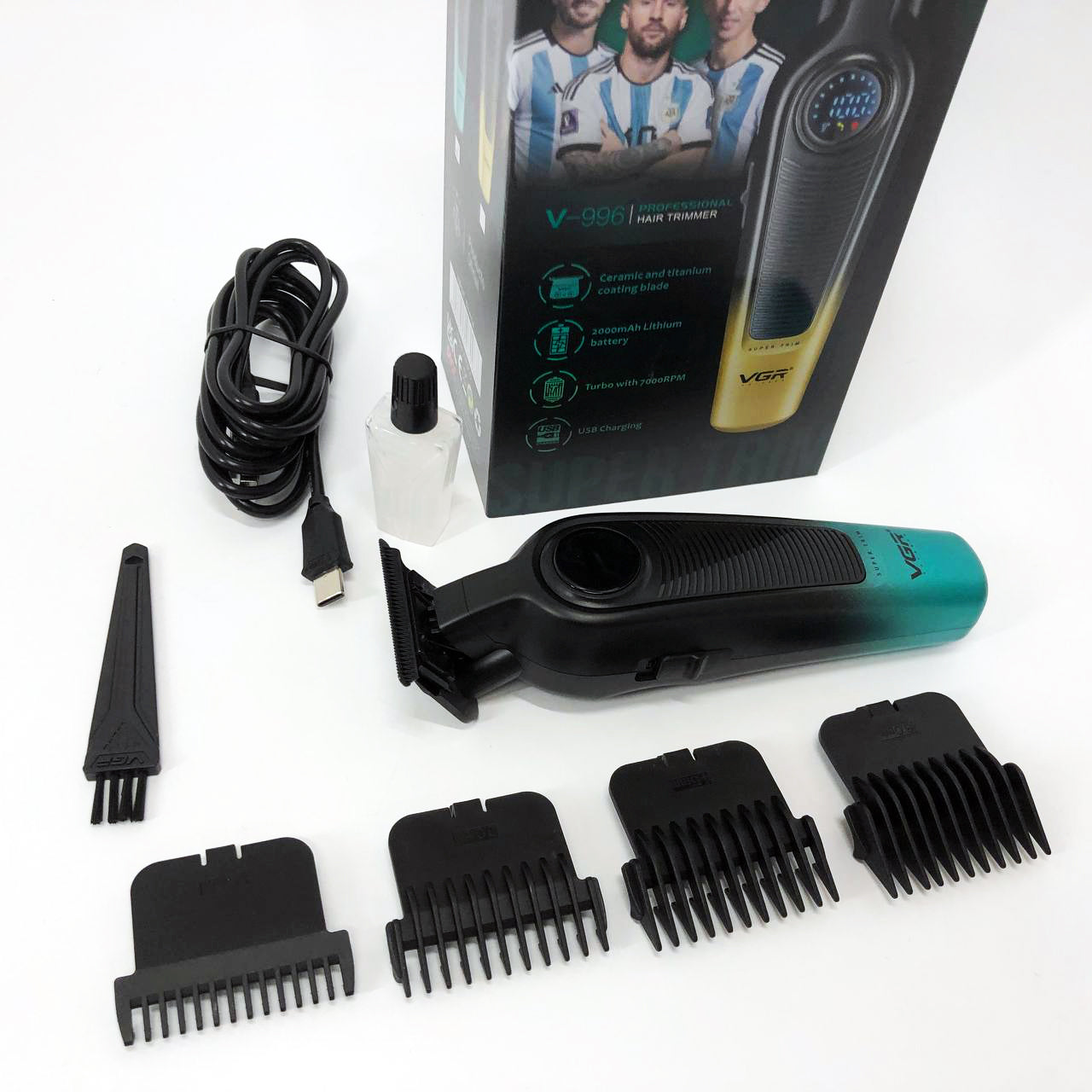 Триммер VGR V-996 GREEN