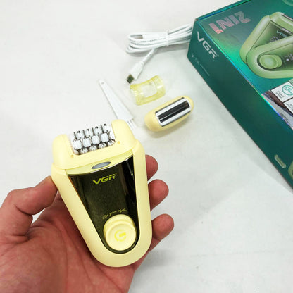 Эпилятор VGR 2 в 1 V-758. Цвет: желтый