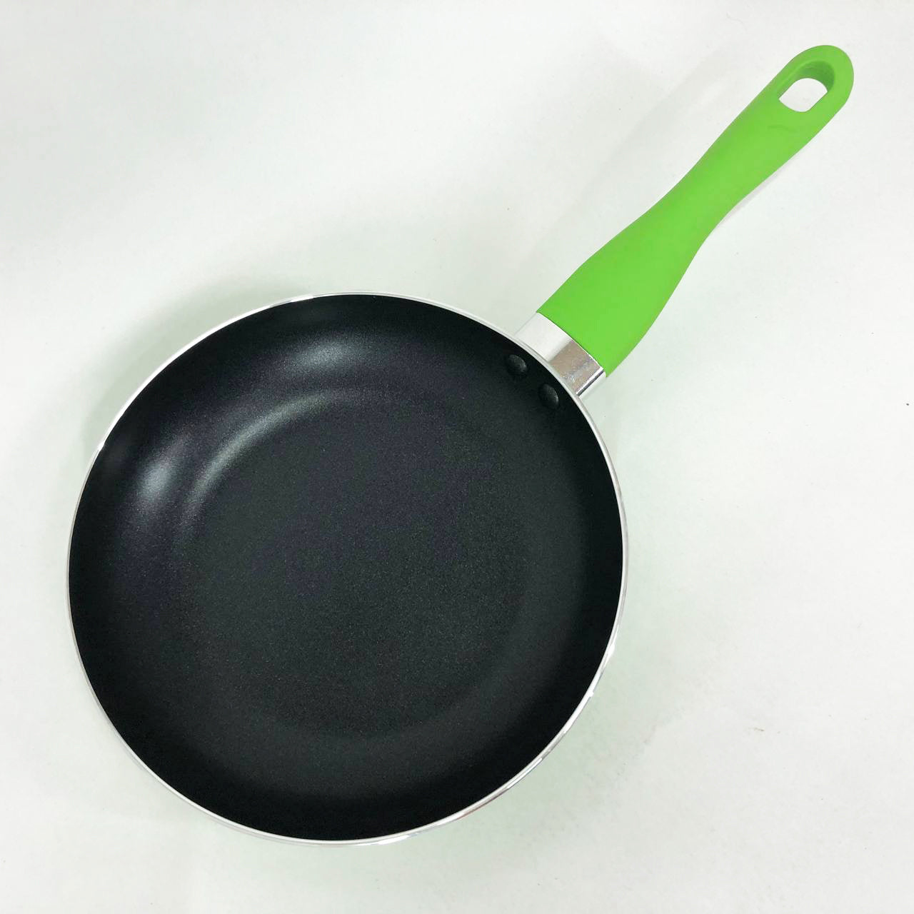 Сковорода Con Brio CB-2014 с антипригарным покрытием Pfluon 20 см. Цвет: зеленый