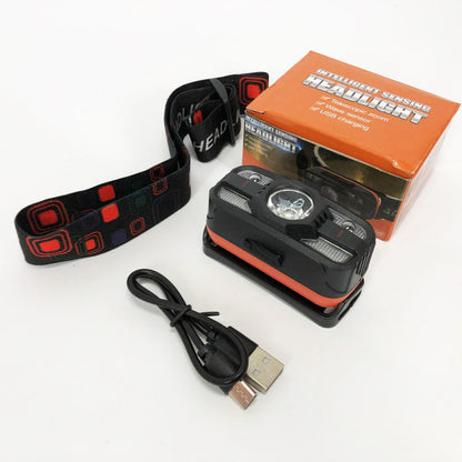 Налобный фонарь WH-0188, XPE+SMD, Налобный фонарь для туризма рыбалки и охоты, Налобная лампа