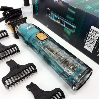 Беспроводная мужская электрическая машинка для стрижки VGR V-961, Триммер аккумуляторный для волос и бороды