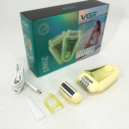 Эпилятор VGR 2 в 1 V-758. Цвет: желтый