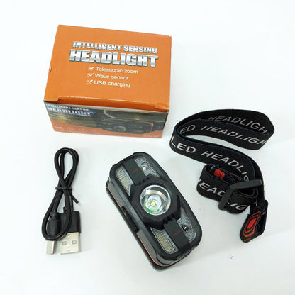 Налобный фонарь WH-0188, XPE+SMD, Налобный фонарь для туризма рыбалки и охоты, Налобная лампа