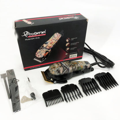 Профессиональная машинка для стрижки волос GEMEI GM-1018, Стильная машинка для стрижки, Тример для бороды