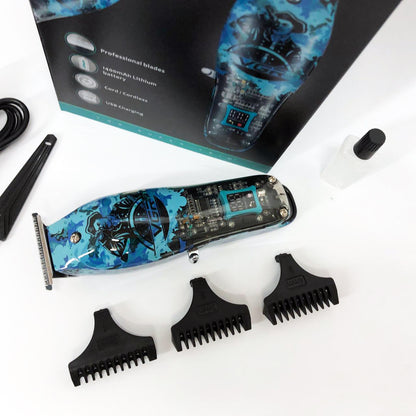 Триммер для волос и бороды профессиональный VGR V-923 аккумуляторный с LED-индикатором