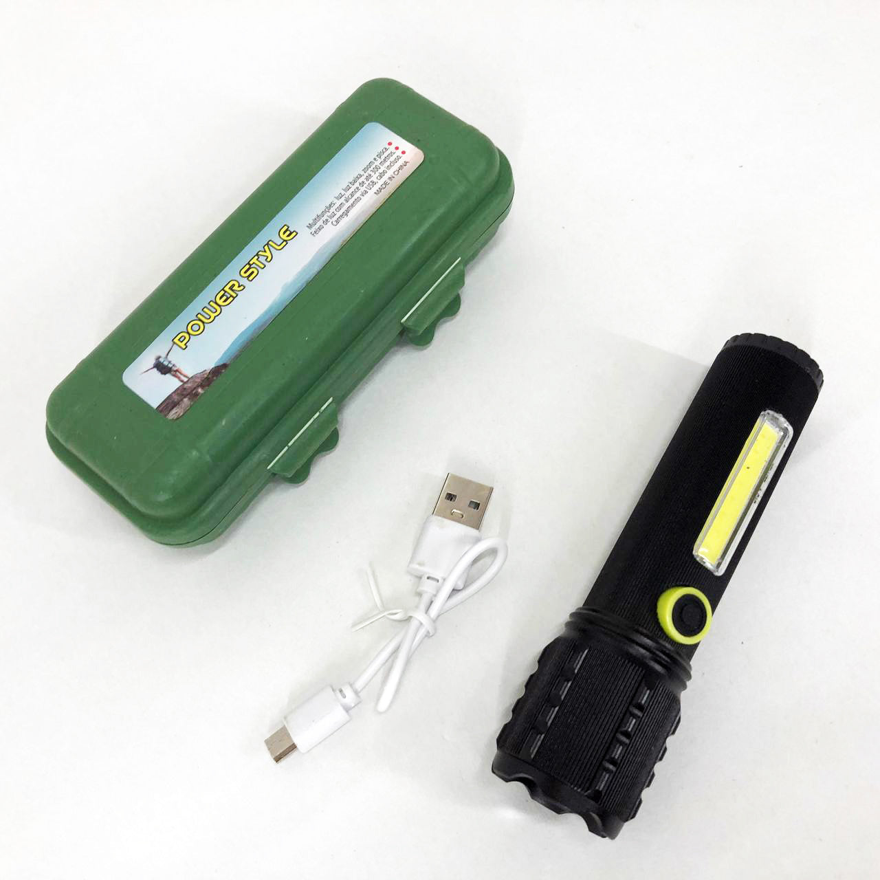 Фонарик ручной аккумуляторный C71/C81-P50-COB, Фонарик светодиодный ручной аккумуляторный портативный