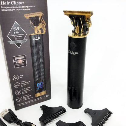 Триммер RAF R.437 для стрижки волос и бороды аккумуляторная