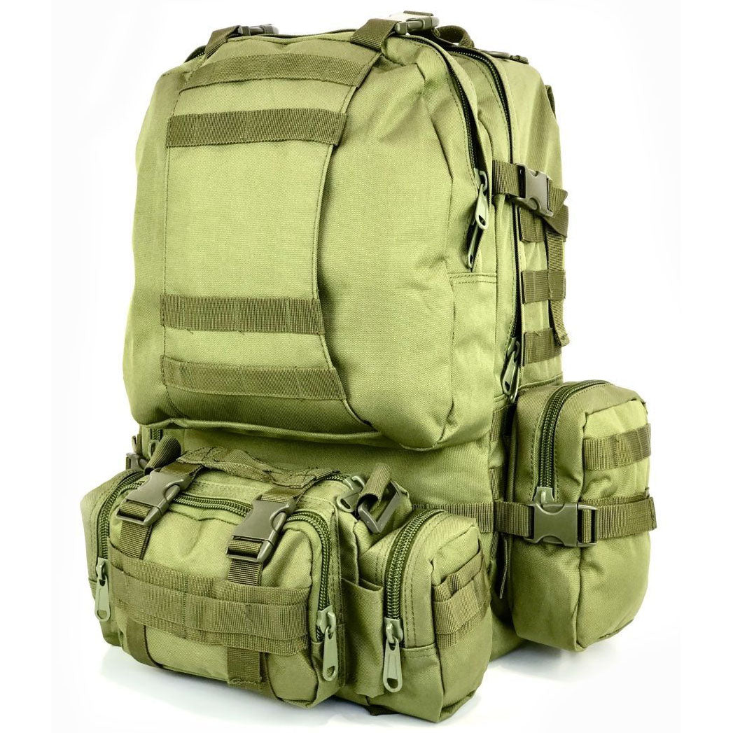 Сумка - подсумок тактическая поясная Tactical военная, сумка нагрудная с ремнем 5 литров кордура хаки