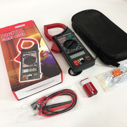 Цифровой Мультиметр DT 266C DIGITAL Токовые клещи мультитестер тестер, Тестер для электрика